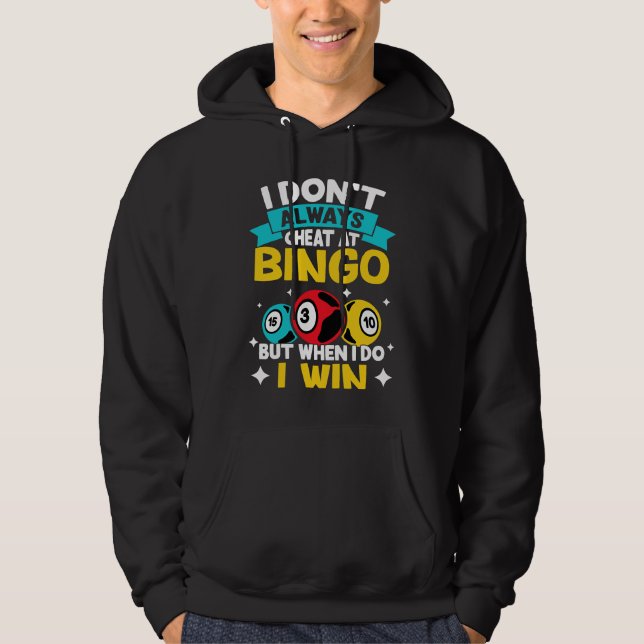 Bingo ich nicht immer auf Bingo kitzeln, aber wenn Hoodie (Vorderseite)