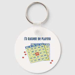 Bingo: I'd Rather Be Playing Schlüsselanhänger