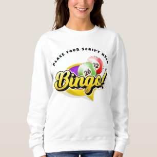 Bingo individuell gestalteter Sweatshirt