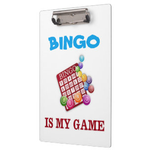 BINGO IST MEIN SPIEL KLEMMBRETT