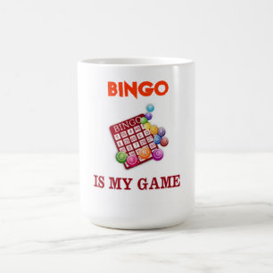 BINGO IST MEIN SPIEL MUG KAFFEETASSE