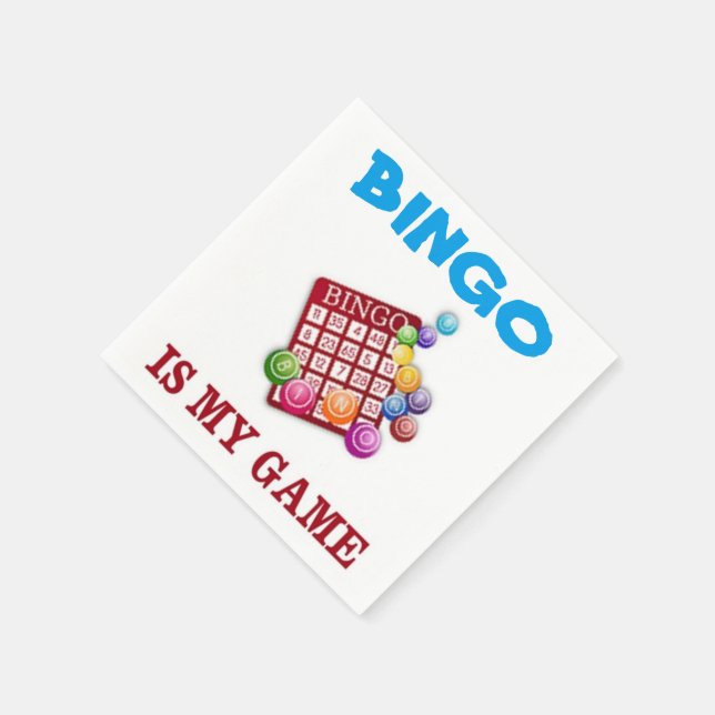 BINGO IST MEIN SPIEL SERVIETTE (Ecke)