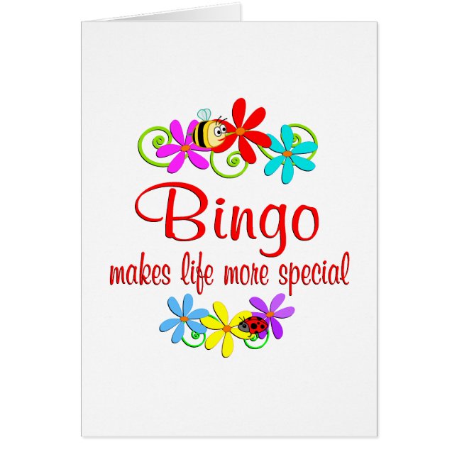 Bingo ist speziell (Vorne)