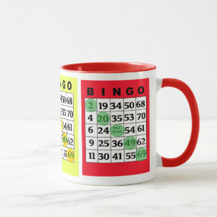 BINGO kardiert Tasse