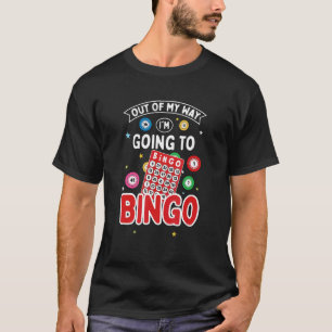 Bingo-Kartenspiel für Anrufer, die nach Bingo gehe T-Shirt