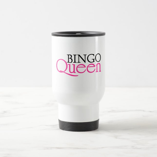 Bingo-Königin Reisebecher (Mittel)