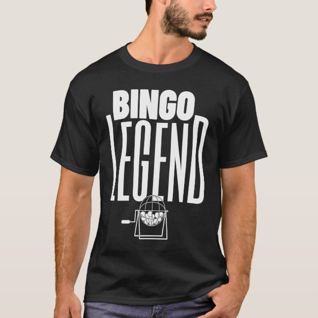 Bingo Legend  Bingo  2 T-Shirt (Vorderseite)