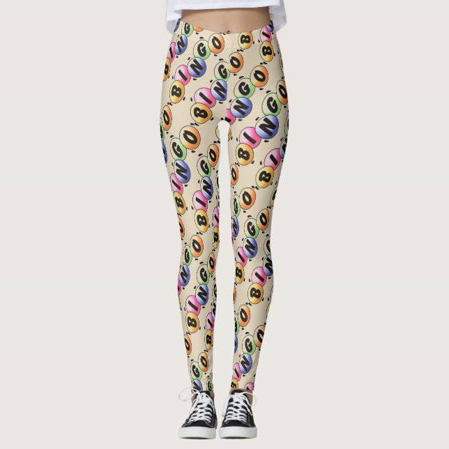 Bingo-Leggings - Anpassen Leggings (Vorderseite)