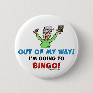 Bingo-Liebhaber Button