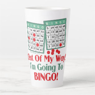 Bingo Love Funny Sprichwort Milchtasse