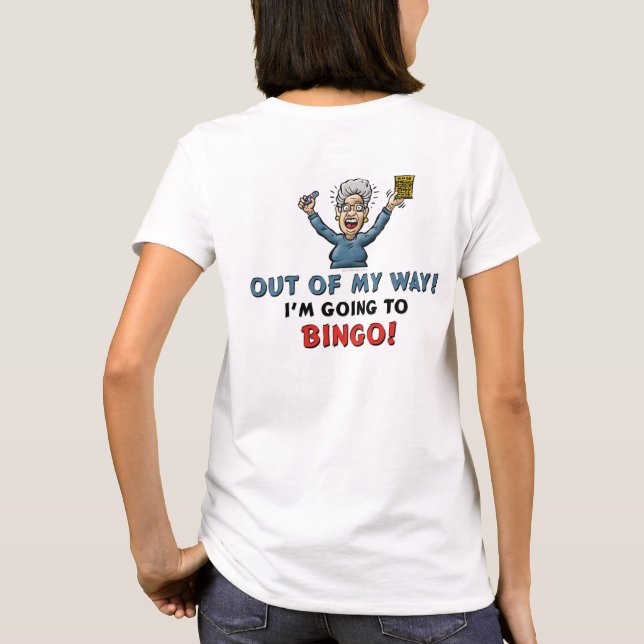 Bingo Lovers (BACK) T-Shirt (Rückseite)
