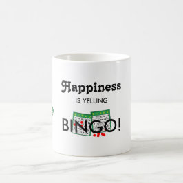 Bingo Lovers Glück ist das Gelingen von Bingo Tasse