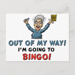 Bingo Lovers Postkarte