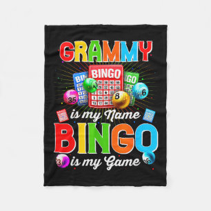 Bingo lustige Grammy ist mein Name Bingo ist mein Fleecedecke