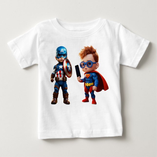 BINGO Marvel Heroes T - Shirt für Kinder und Säugl (Vorderseite)