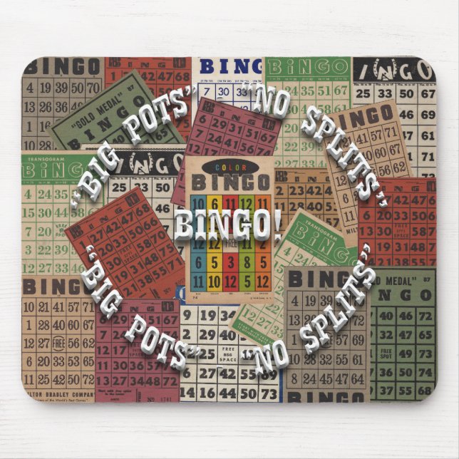 Bingo-Mauspad Mousepad (Vorne)