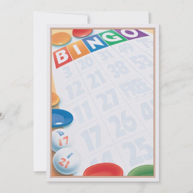 Bingo © mitteilungskarte (Vorderseite)