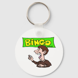 Bingo-Nachtschlüsselkette Schlüsselanhänger