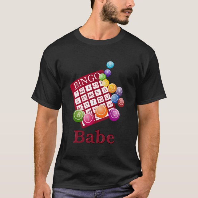 Bingo Night Bingo Babe T - Shirt (Vorderseite)