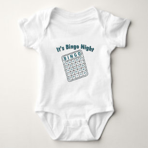 Bingo Night Card Baby Strampler