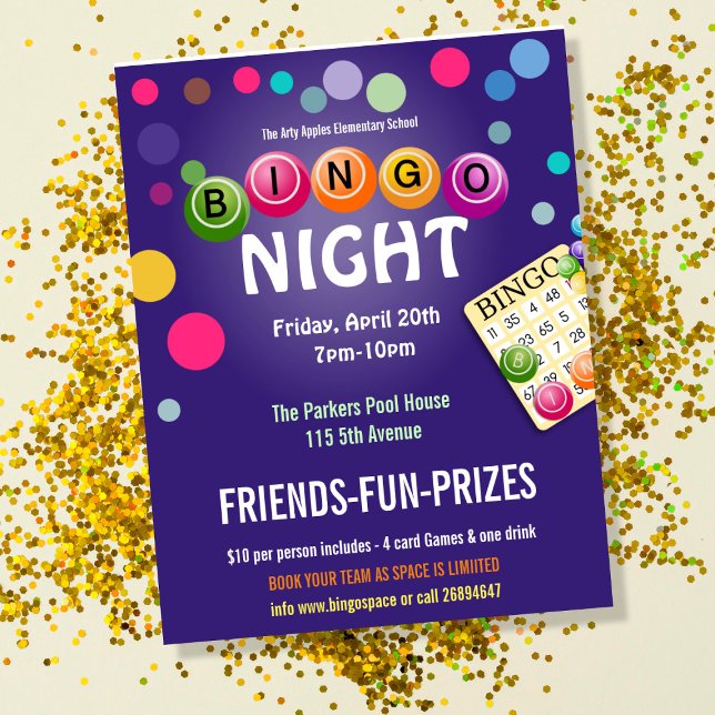 Bingo Night Poster (Von Creator hochgeladen)