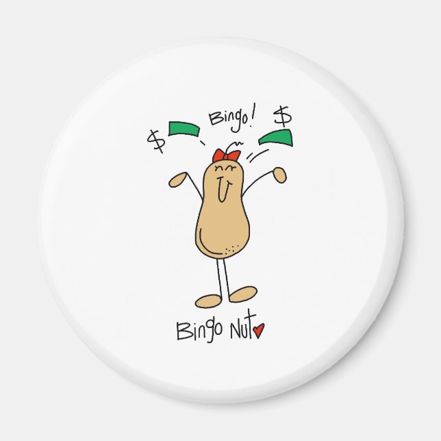 Bingo Nuss Magnet (Vorne)