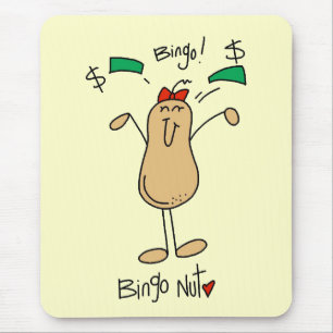 Bingo Nut T-Shirts und Geschenke Mousepad