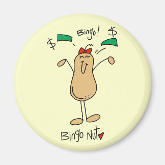Bingo Nut Tshirts und Geschenke Magnet