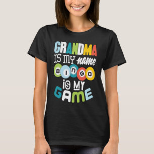 Bingo Oma Lucky Grandmutter Nana Mimi Women T-Shirt