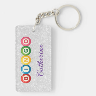 Bingo Personalized Keychain Schlüsselanhänger