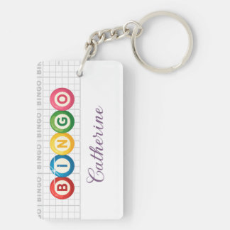 Bingo Personalized Keychain Schlüsselanhänger