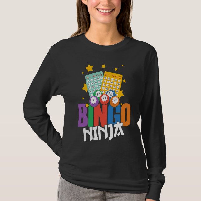 Bingo Player Bingo Ninja T-Shirt (Vorderseite)
