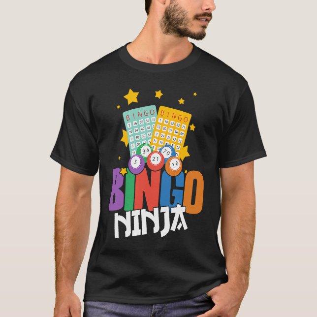 Bingo Player Bingo Ninja T-Shirt (Vorderseite)