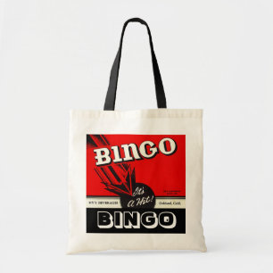 Bingo Players Bag Retro-Stil-Bingo-Taschen Tote Ba Tragetasche