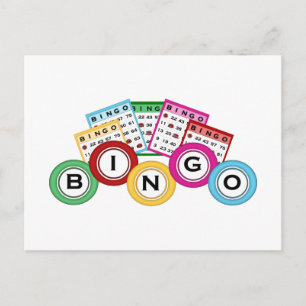 Bingo Postkarte