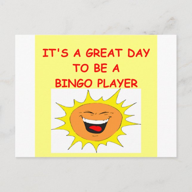 BINGO POSTKARTE (Vorderseite)