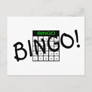 Bingo Postkarte