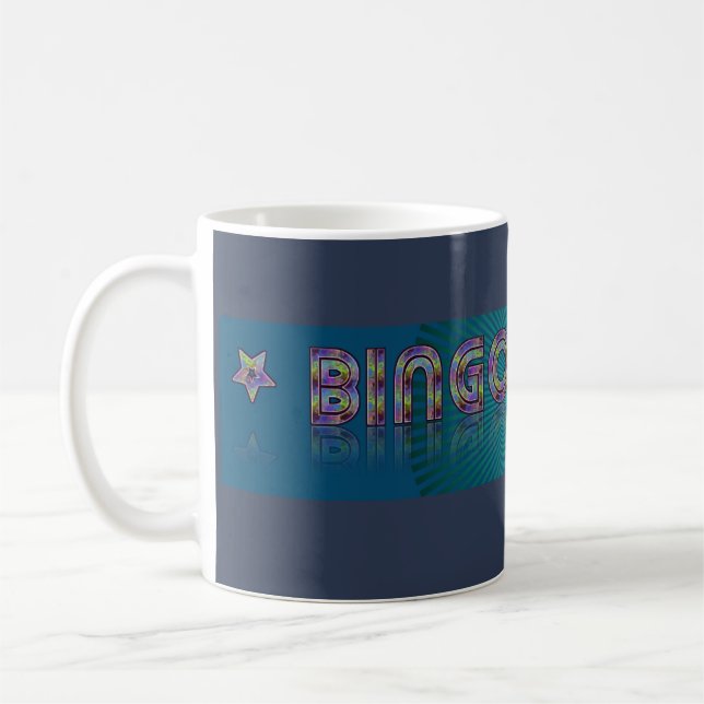 Bingo Queen Design Tasse Cup (Links)