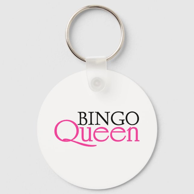 Bingo Queen Schlüsselanhänger (Vorderseite)