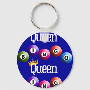 Bingo Queen Schlüsselanhänger