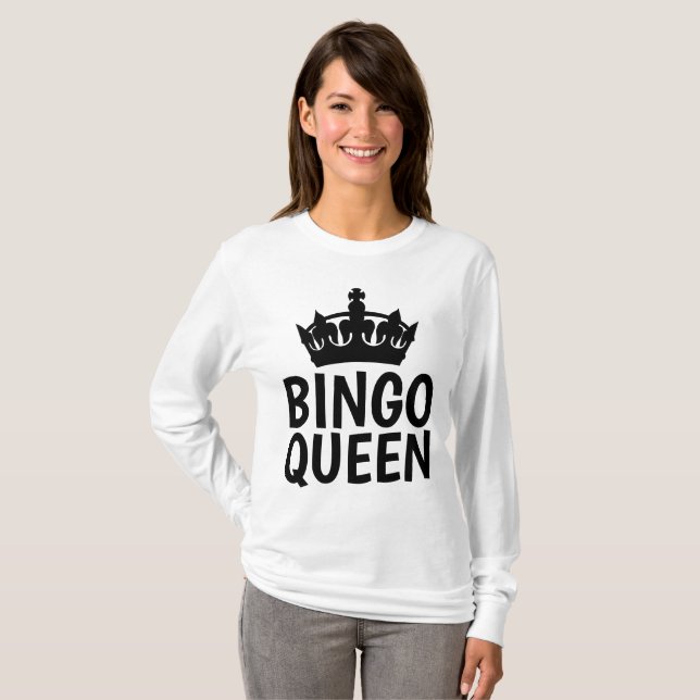 BINGO QUEEN T - Shirt & Sweatshirts (Vorne ganz)