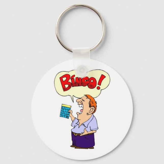 Bingo Schlüsselanhänger (Vorderseite)