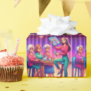 Bingo-Spiel für jeden Anlass Geschenkpapier