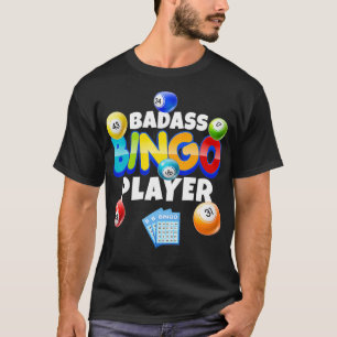 Bingo-Spieler(in) mit Ecken und Kanten Lustiges Bi T-Shirt