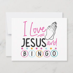 Bingo Spieler Jesus Faith Christlich Ich Liebe Jes Einladung
