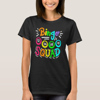 Bingo-Spieler Kasino Frauen Männer Niedlich Bingo- T-Shirt
