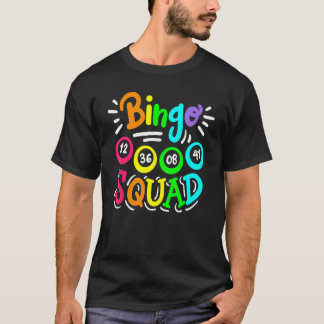 Bingo-Spieler Kasino Frauen Männer Niedlich Bingo- T-Shirt