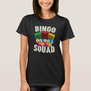 Bingo-Spieler Lotterie Bingo-Truppe Glücksspiel Lo T-Shirt