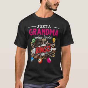 Bingo-Spielerin Nana Glücksspiel Nur eine Oma die T-Shirt