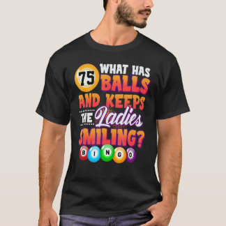 Bingo-Spielkostüm für Erwachsene Frauen-Lotterie T-Shirt